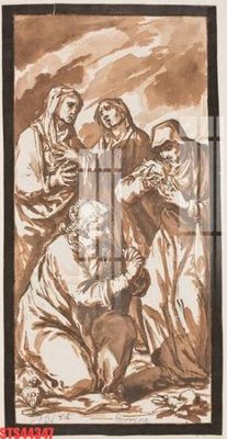 File gốc Tranh sơn dầu phương tây tổng hợp STS44347 (in mica) cắt laser