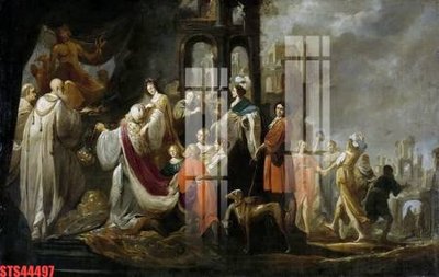 File tranh quảng cáo Tranh sơn dầu phương tây tổng hợp STS44497 (download file gốc)