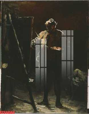 File gốc Tranh sơn dầu phương tây tổng hợp STS44564 (in lụa) tranh mã đáo