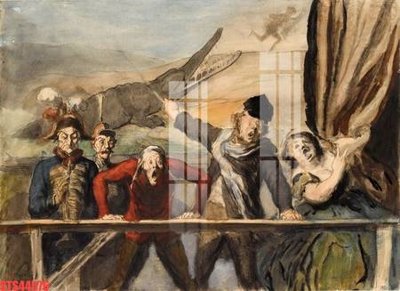 File in trần Tranh sơn dầu phương tây tổng hợp STS44576 (bản gốc) hoa văn