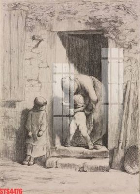 File tranh quảng cáo Tranh sơn dầu phương tây tổng hợp STS4476 (download file gốc)