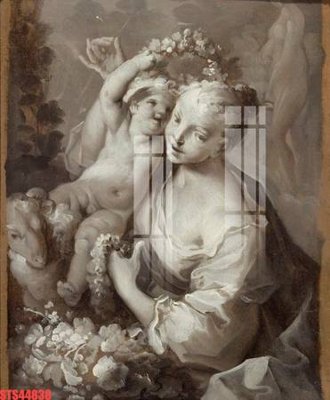 File gốc Tranh sơn dầu phương tây tổng hợp STS44838 (in lụa) họa tiết 3D