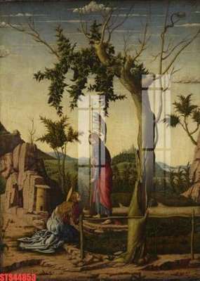 Hình ảnh file gốc in trần nhà Tranh sơn dầu phương tây tổng hợp STS44853