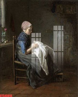 Tải file gốc Tranh sơn dầu phương tây tổng hợp STS45014 (in không vỡ ảnh)