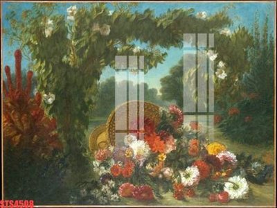 Tải file Tranh sơn dầu phương tây tổng hợp STS4508 (gốc) để in ấn ngay