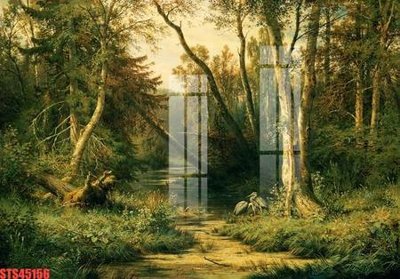 File ảnh Tranh sơn dầu phương tây tổng hợp STS45156 (gốc) dùng in Pano