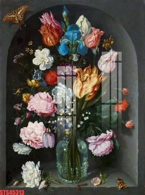 File in mica Tranh sơn dầu phương tây tổng hợp STS45313 (bản gốc) siêu trong