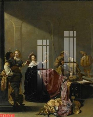 Tải file gốc Tranh sơn dầu phương tây tổng hợp STS45318 (in khổ lớn) không vỡ