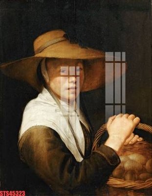 File tranh gốc in trần nhà Tranh sơn dầu phương tây tổng hợp STS45323 3D