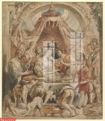 File tranh Tranh sơn dầu phương tây tổng hợp STS45350 (bản gốc) treo tường