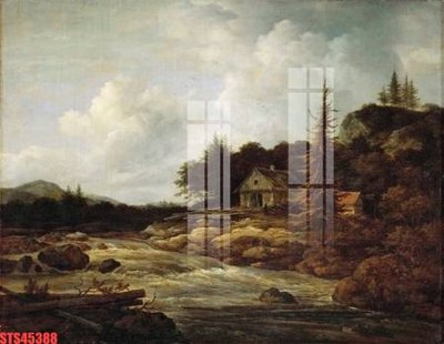 File tranh Tranh sơn dầu phương tây tổng hợp STS45388 (gốc) in trên kính