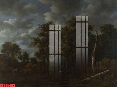 Tải file Tranh sơn dầu phương tây tổng hợp STS45403 (gốc) in tranh tráng gương