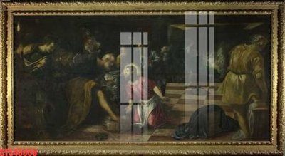 File in ấn Tranh sơn dầu phương tây tổng hợp STS45550 (bản gốc) chất lượng cao