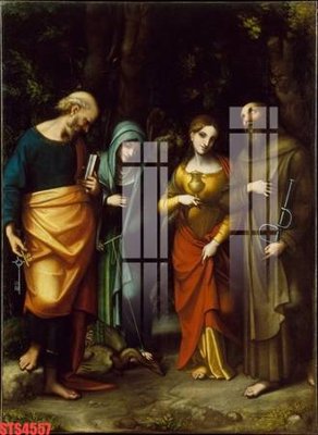 Tải file Tranh sơn dầu phương tây tổng hợp STS4557 (gốc) chủ đề tâm linh