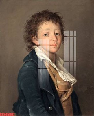 Ảnh gốc Tranh sơn dầu phương tây tổng hợp STS45607 (nét căng) in mica