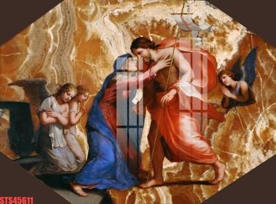 Download file ảnh gốc Tranh sơn dầu phương tây tổng hợp STS45611 để in ấn