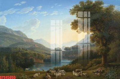 File gốc Tranh sơn dầu phương tây tổng hợp STS45655 (dành cho trang trí nội thất)