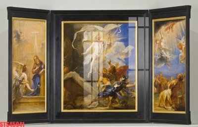 File tranh Tranh sơn dầu phương tây tổng hợp STS45941 (ảnh gốc) chi tiết rõ ràng