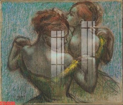 Ảnh gốc Tranh sơn dầu phương tây tổng hợp STS4595 (độ nét cao) in mica