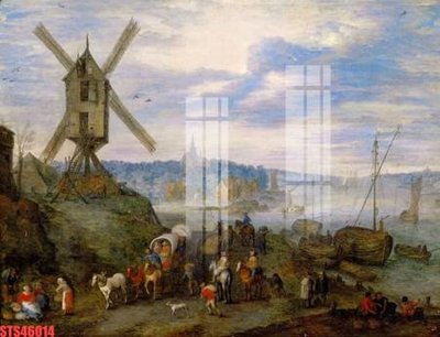 File tranh Tranh sơn dầu phương tây tổng hợp STS46014 (file gốc) chuẩn màu in