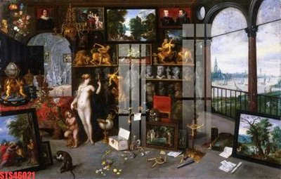 File gốc Tranh sơn dầu phương tây tổng hợp STS46021 (cho in UV) siêu nét