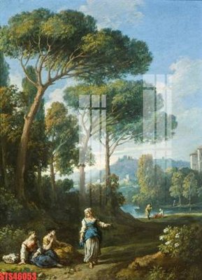 File gốc Tranh sơn dầu phương tây tổng hợp STS46053 (ảnh rõ nét) để in