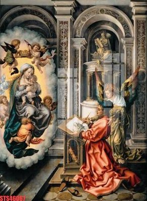 File gốc Tranh sơn dầu phương tây tổng hợp STS46067 (bản quyền) cho in ấn