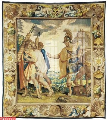 Download file gốc Tranh sơn dầu phương tây tổng hợp STS46090 (in mica) trang trí