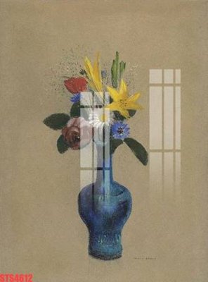 Tải file Tranh sơn dầu phương tây tổng hợp STS4612 (gốc) chủ đề hoa sen