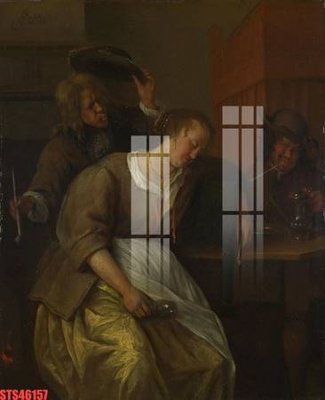 File in trần Tranh sơn dầu phương tây tổng hợp STS46157 (bản gốc) bầu trời