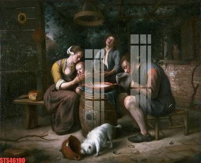 Mua file tranh gốc Tranh sơn dầu phương tây tổng hợp STS46190 tại Filetranh.com