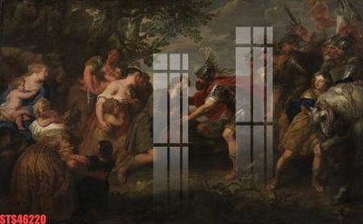 File PSD Tranh sơn dầu phương tây tổng hợp STS46220 (bản gốc) độ phân giải cao