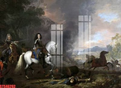 File PSD Tranh sơn dầu phương tây tổng hợp STS46292 (gốc) cho in quảng cáo