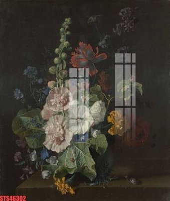 File gốc Tranh sơn dầu phương tây tổng hợp STS46302 (trang trí) phòng ngủ