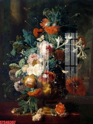 File tranh Tranh sơn dầu phương tây tổng hợp STS46307 (gốc) chủ đề thành phố