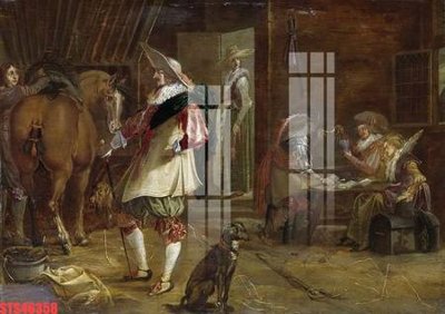 File PSD Tranh sơn dầu phương tây tổng hợp STS46358 (bản gốc) đã tách nền