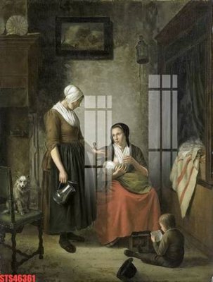 File tranh ảnh gốc Tranh sơn dầu phương tây tổng hợp STS46361 dùng cho in khổ lớn