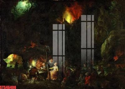 File in ấn cao cấp Tranh sơn dầu phương tây tổng hợp STS46400 (file gốc)