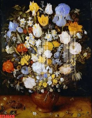 Hình ảnh file gốc in trần nhà Tranh sơn dầu phương tây tổng hợp STS46479