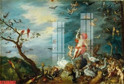 Tải file gốc Tranh sơn dầu phương tây tổng hợp STS46482 (để in lụa)