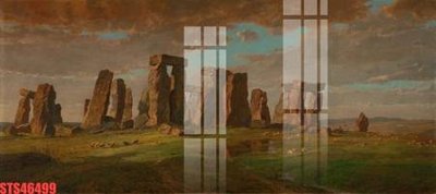 File PSD Tranh sơn dầu phương tây tổng hợp STS46499 (bản gốc) cho nhà in