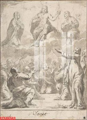 File gốc Tranh sơn dầu phương tây tổng hợp STS46563 (chuẩn CMYK) cho nhà in