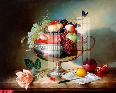 File gốc Tranh sơn dầu phương tây tổng hợp STS4661 (PSD/TIFF) độ phân giải cao