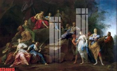 File tranh gốc Tranh sơn dầu phương tây tổng hợp STS46613 (sắc nét từng chi tiết)