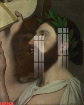 File gốc Tranh sơn dầu phương tây tổng hợp STS46636 (vector) cho in ấn