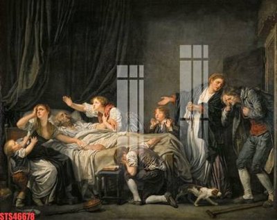 File tranh Tranh sơn dầu phương tây tổng hợp STS46678 (ảnh gốc) in trần nhà