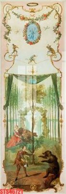 File tranh Tranh sơn dầu phương tây tổng hợp STS46721 (gốc) chủ đề động vật