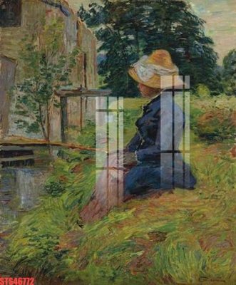 File gốc Tranh sơn dầu phương tây tổng hợp STS46772 (in mica) cắt laser