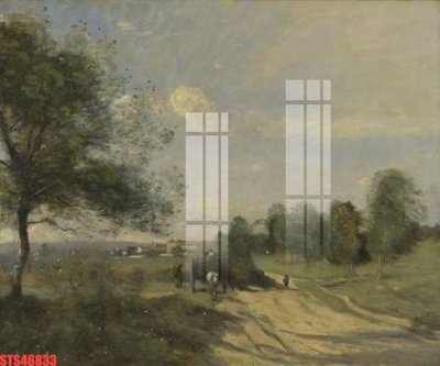 File gốc Tranh sơn dầu phương tây tổng hợp STS46833 (in lụa) tranh phong thủy