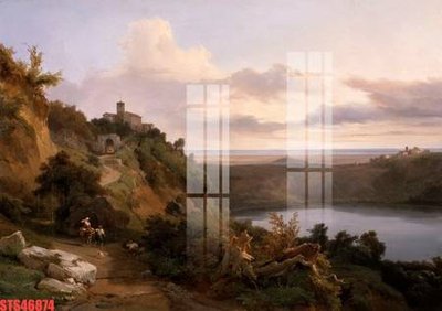 File in ấn chuyên nghiệp Tranh sơn dầu phương tây tổng hợp STS46874 (file gốc)